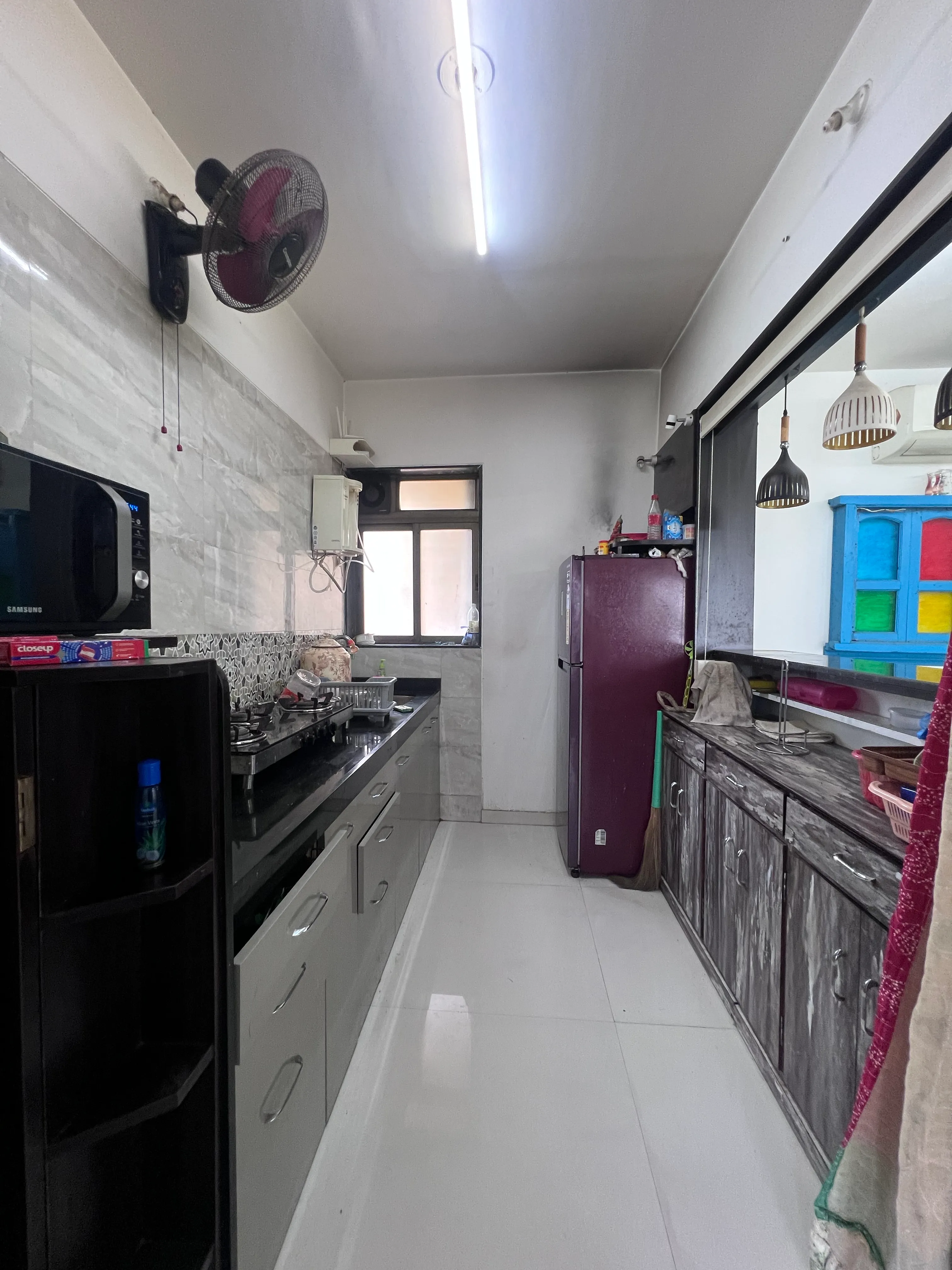 Kitchen 2 — furnished 1BHK flat in Kihim, Alibaug